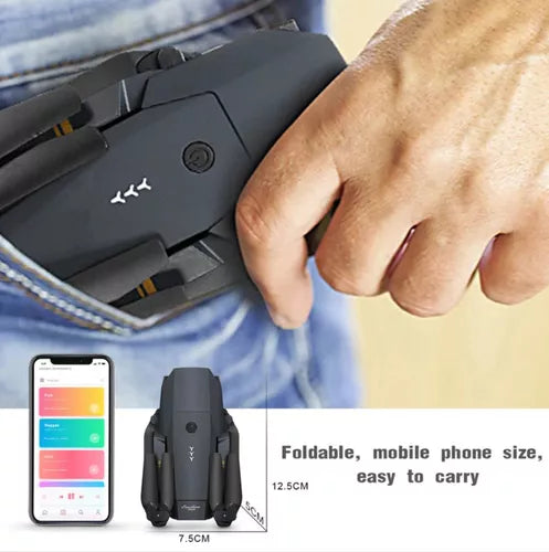 Mini Drone E998 Pro Com Câmera Dupla 4k Full Hd Wifi