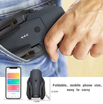 Mini Drone E998 Pro Com Câmera Dupla 4k Full Hd Wifi