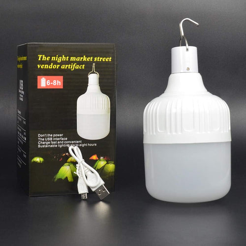 Lâmpada Led Emergência Recarregável Usb