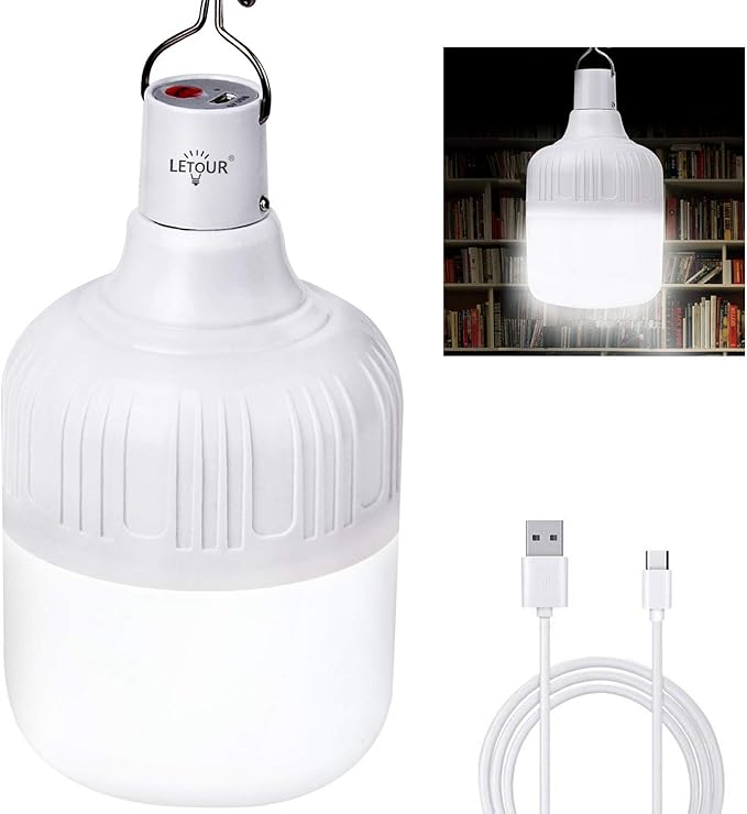 Lâmpada Led Emergência Recarregável Usb