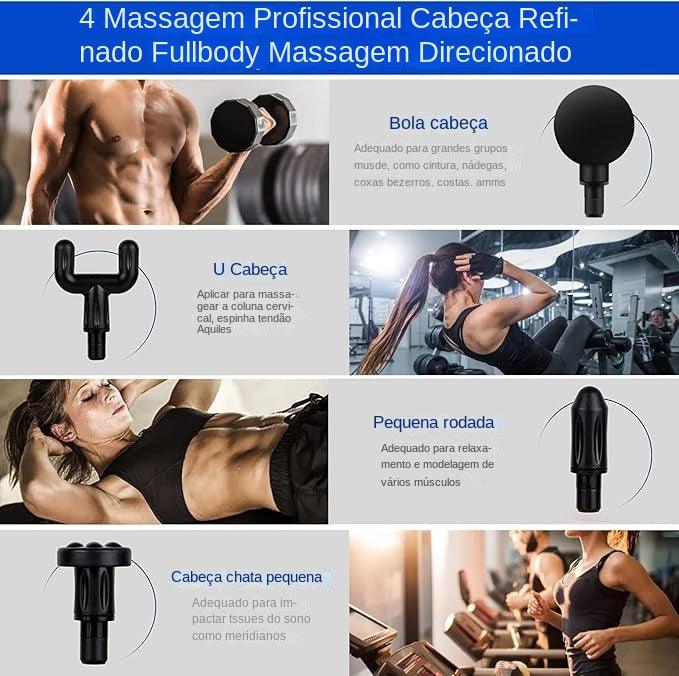 Pistola Electrica Massageadora