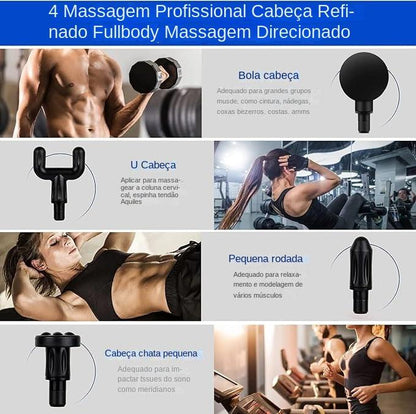 Pistola Electrica Massageadora